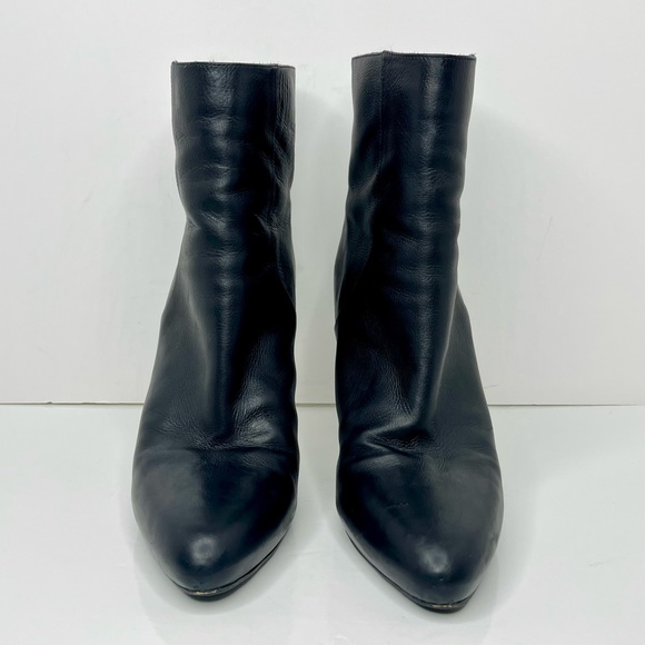 Jimmy Choo 110mm Leather Ankle Booties - Picture 3 of 10